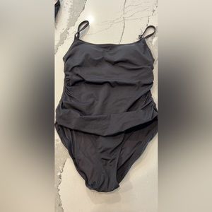 Black one piece Anne cole swimsuit